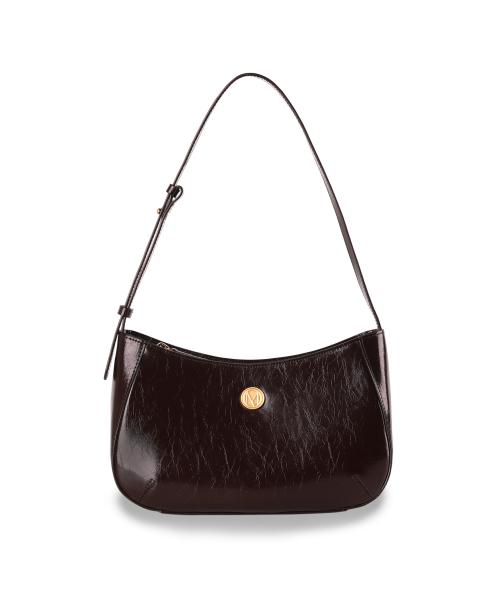 Ecrin shoulder bag - Chocolate brown