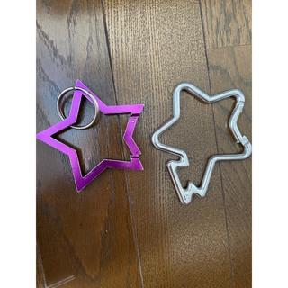 BAPE 星型 カラビナ BAPESTAR シルバー