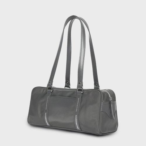 line boston bag(라인보스턴백) - 차콜