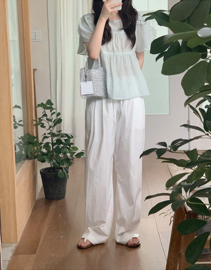 어포어 [200장 돌파] 아이,소라 당일발송✨ Puly pants (3color)