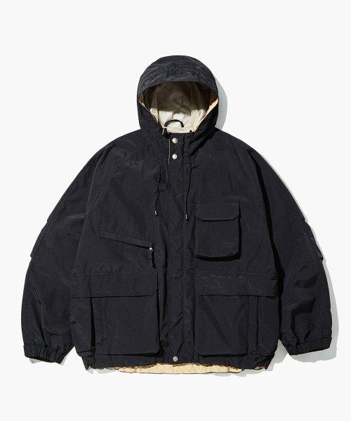 HUNTING HOOD JACKET_BLACK