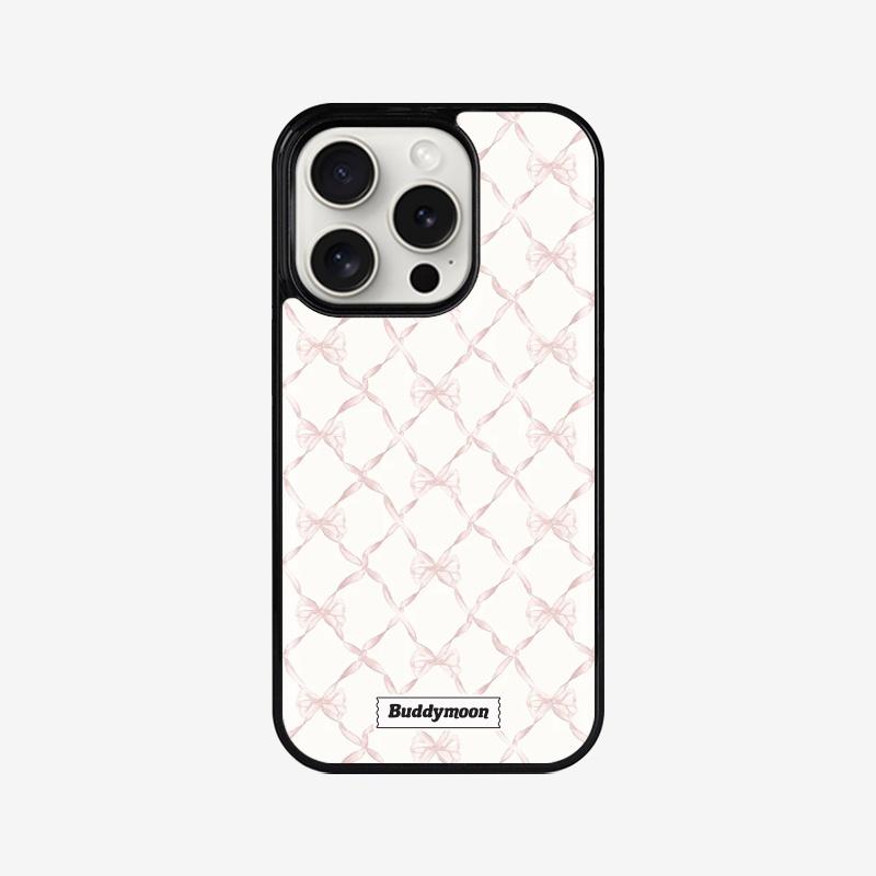 primrose pink ribbon epoxy case 폰케이스