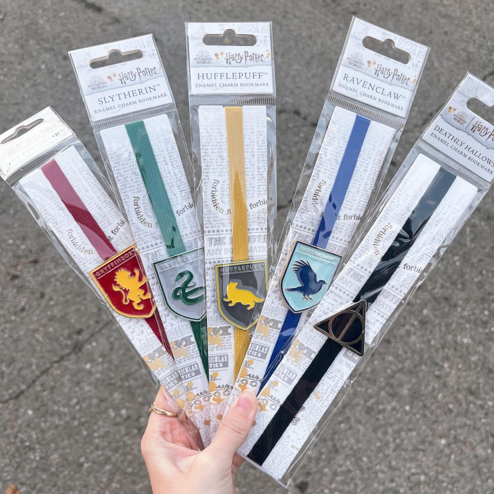 해리포터 호그와트 기숙사 애나멜 챰 책갈피