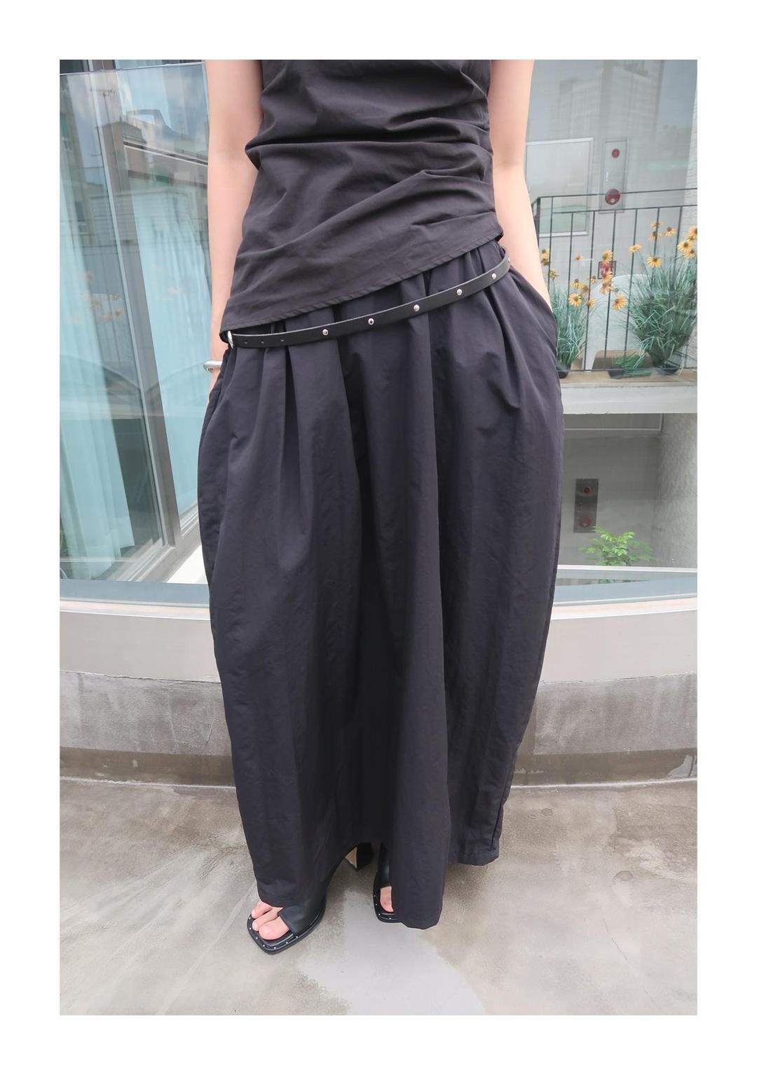뮤로우 #1 PUMPKIN LONG SKIRT