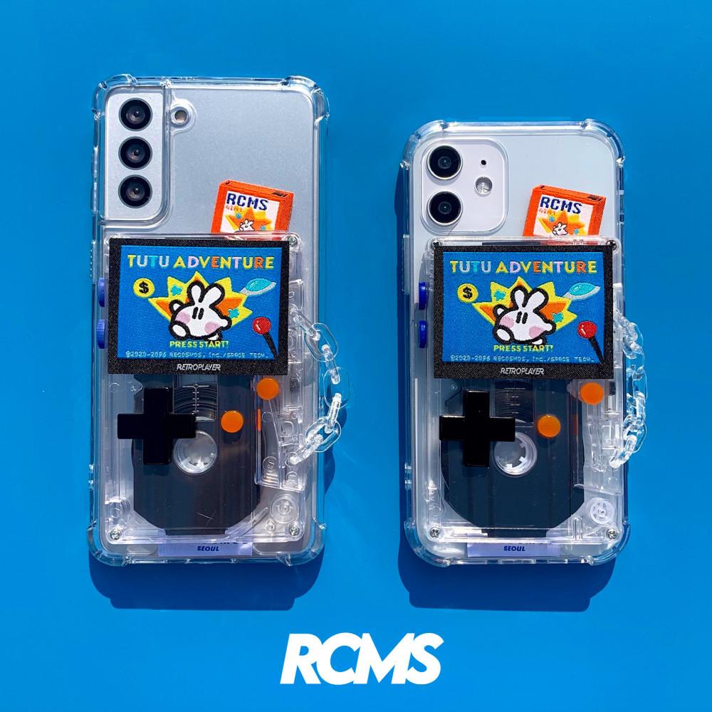 리코스모스 RETRO PLAYER GLOW 카세트테이프 폰케이스 홀로그램/하드/범퍼