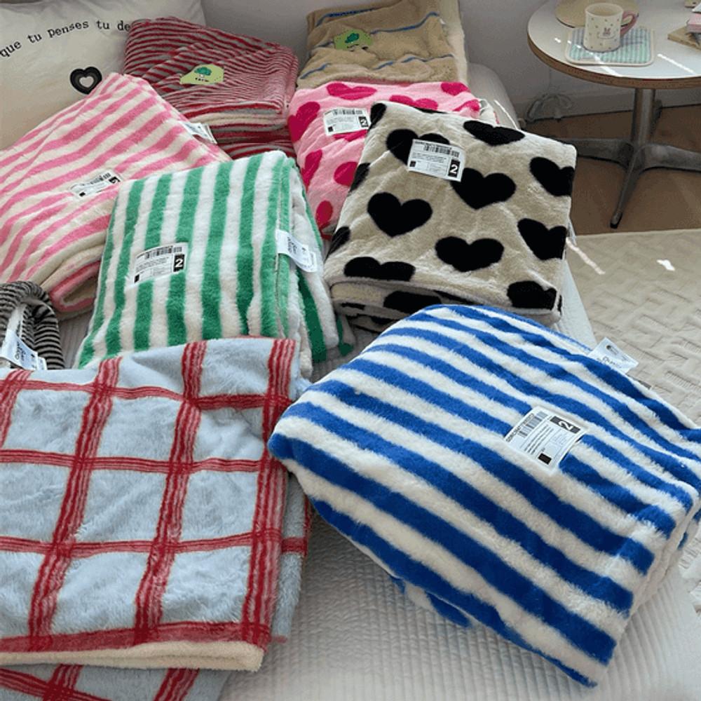 극세사 양모 담요 회사 사무실 캠핑 무릎담요 블랭킷 9type