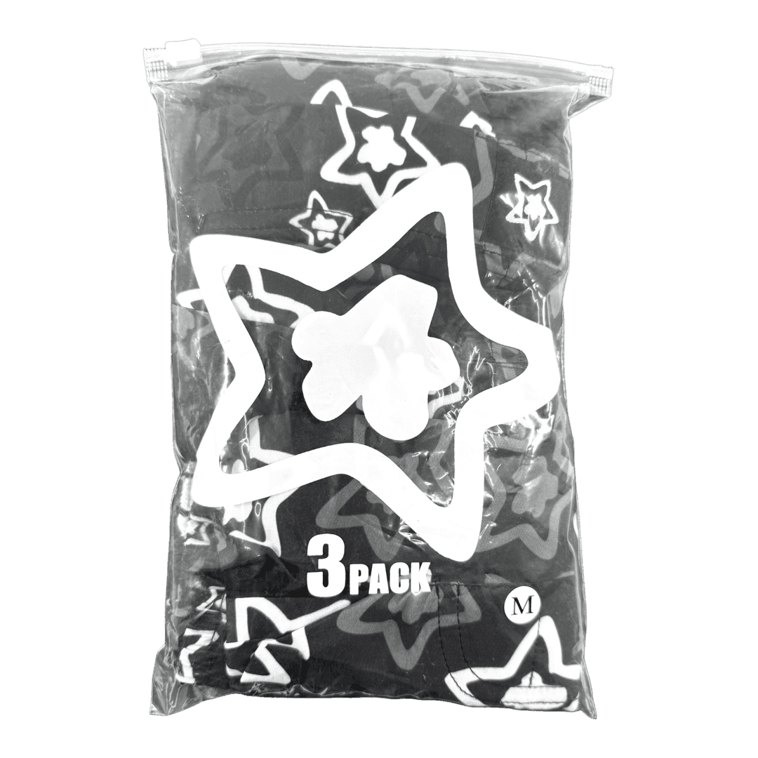 STAR BOXERS 3pcs