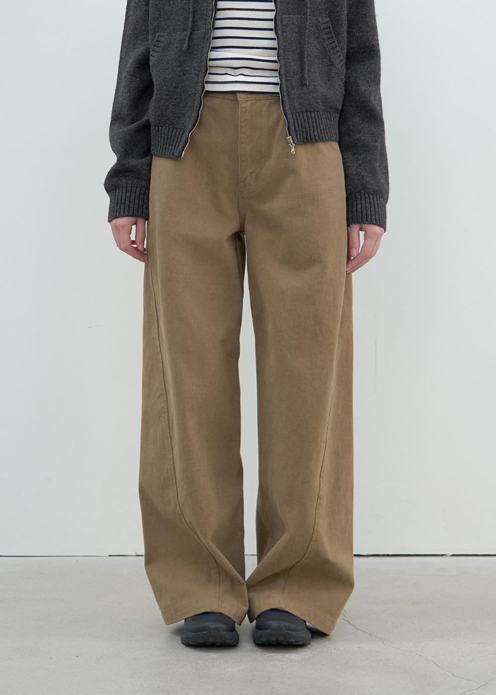[2차] Peach barrel jean (camel brown)