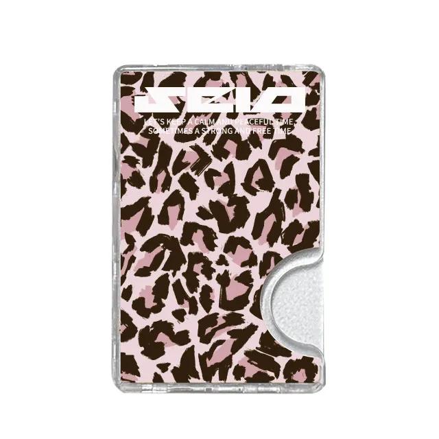 LEOPARD CARD PACK (PINK)