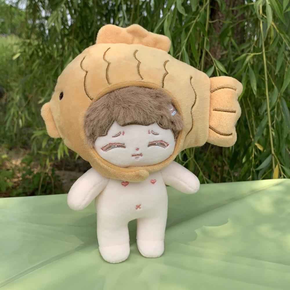 10cm 인형옷 붕어빵 모자 아이돌 솜 인형 옷 15cm 20cm
