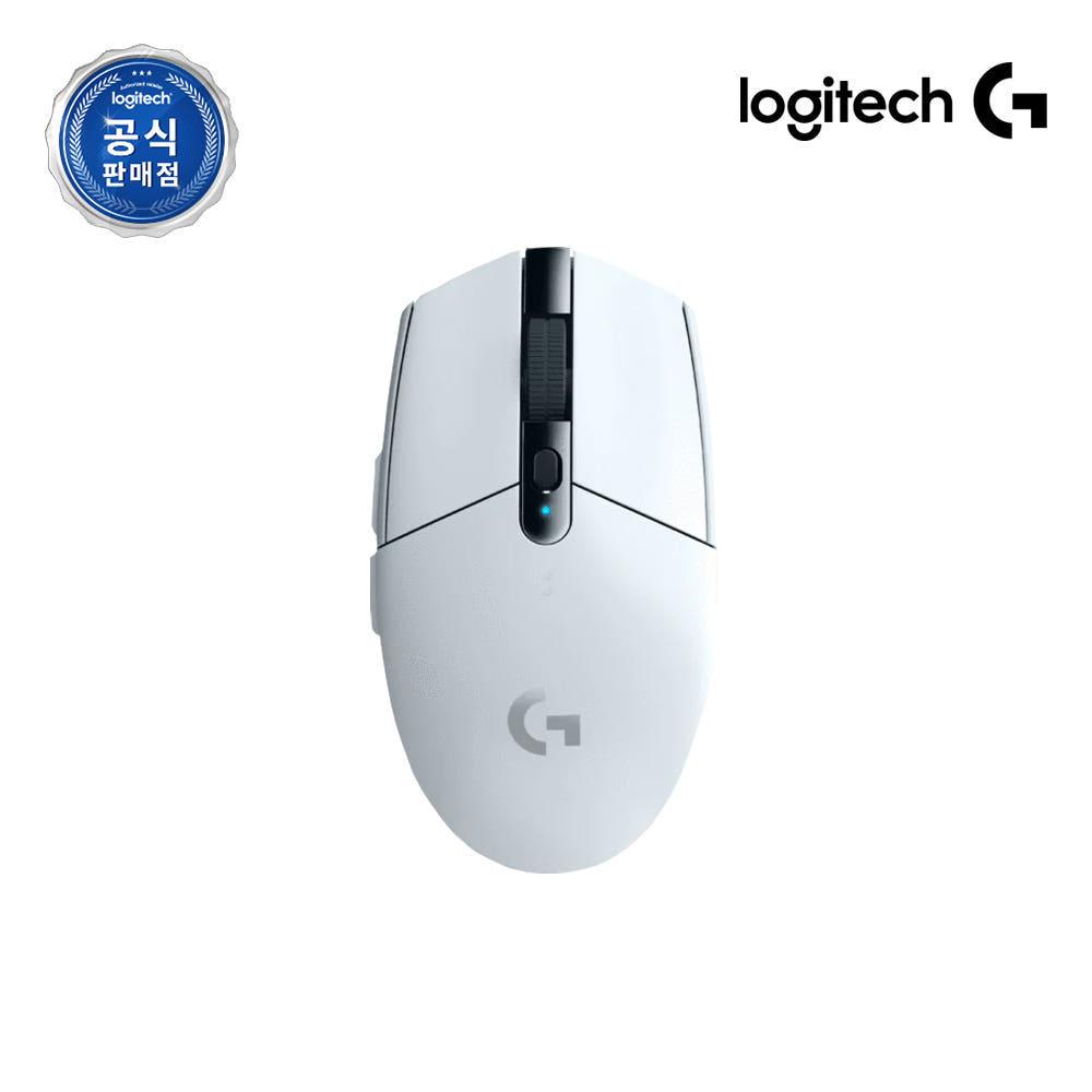 로지텍코리아 공식 G304 LIGHTSPEED 게이밍 마우스 화이트 