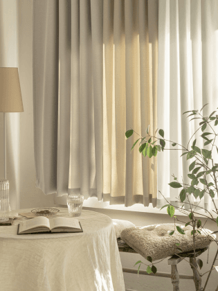 소프트 린넨스타일 창문 암막커튼