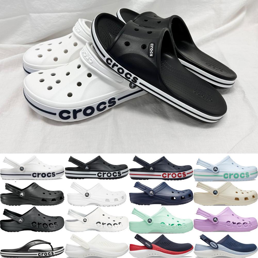 크록스 슬리퍼 슬라이드 클로그 샌들 통 굽 키높이 털 털신  화이트 스투코