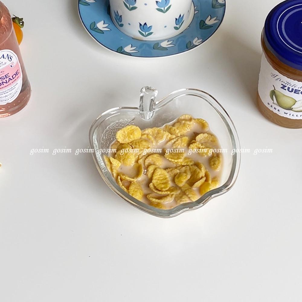 요거트볼 시리얼볼 유리 볼 그릇 2개세트