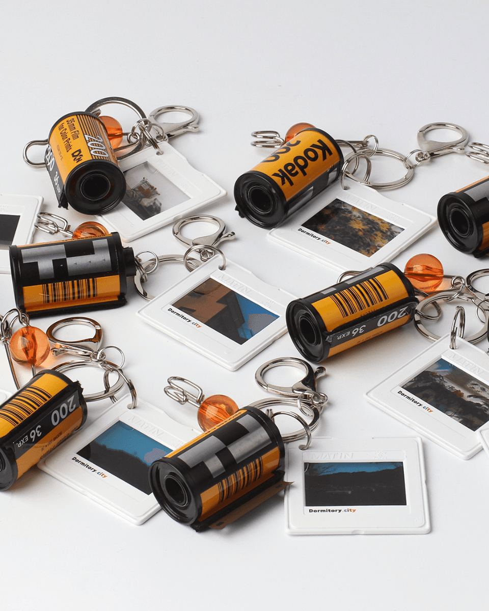 Antifreeze film keyring (Orange)