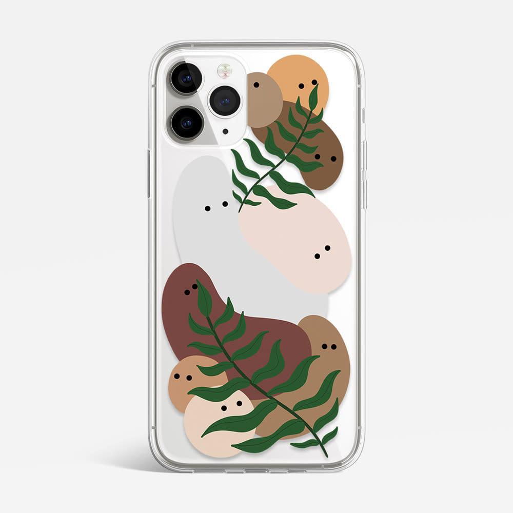 가을이 잔뜩 물든 돌맹이 젤리 케이스