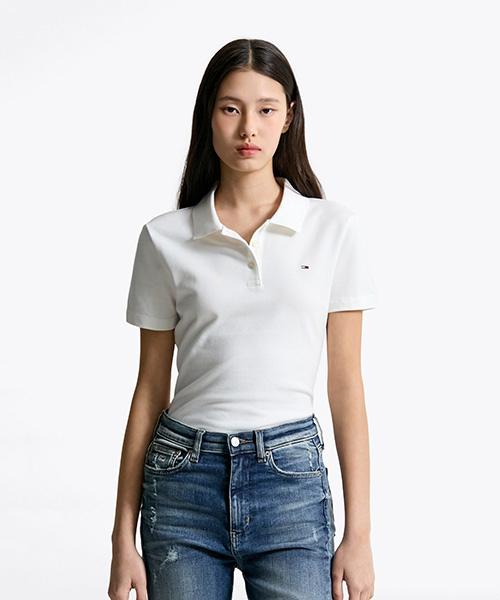 슬림 에센셜 폴로 셔츠 (T32F1TKT01TWT1YBL)