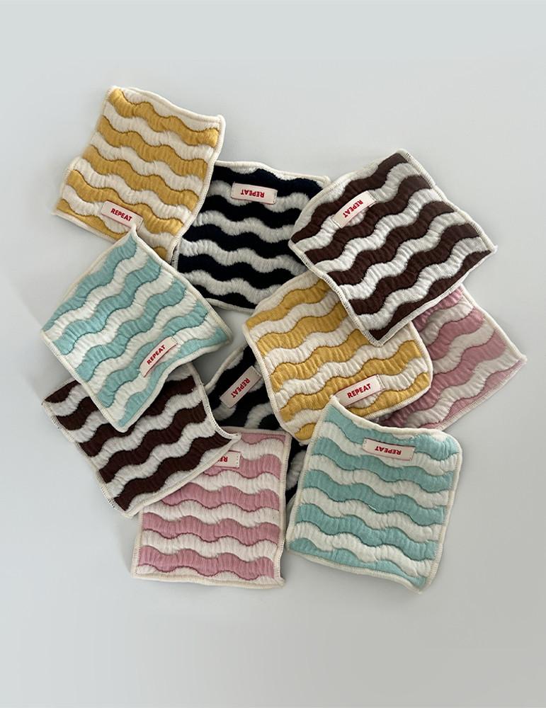 [리핏제작]웨이브 누빔 코스터 컵코스터 홀더 홈카페 홈커피