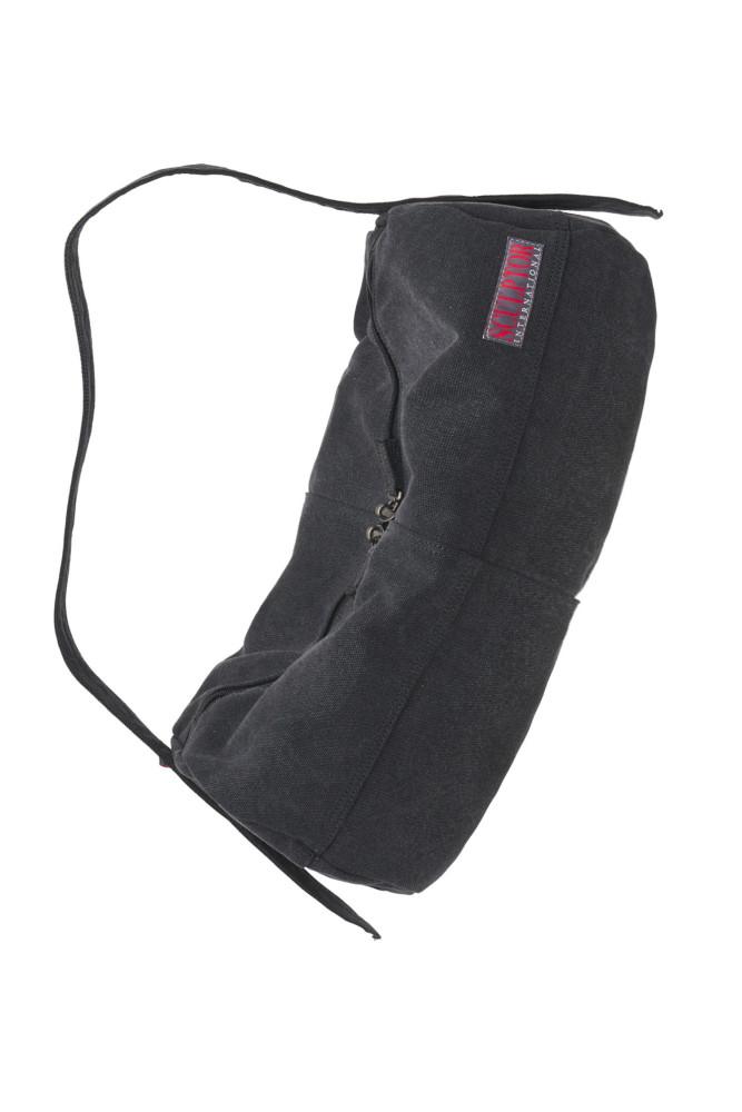 Vintage Canvas Duffel Bag Black