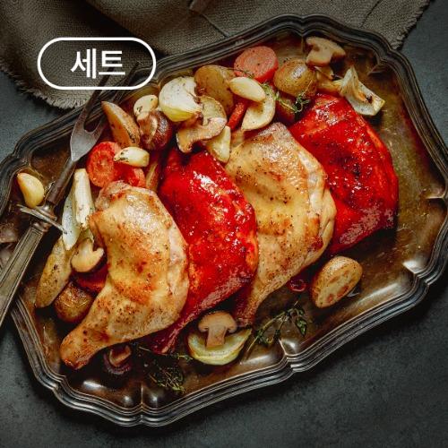 오븐구이 빅 닭다리살 2종 세트 4/8/12/16팩