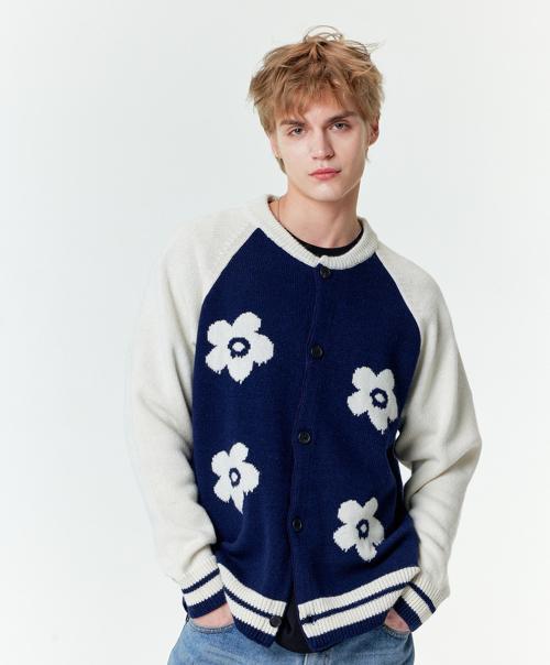 4 플라워 가디건