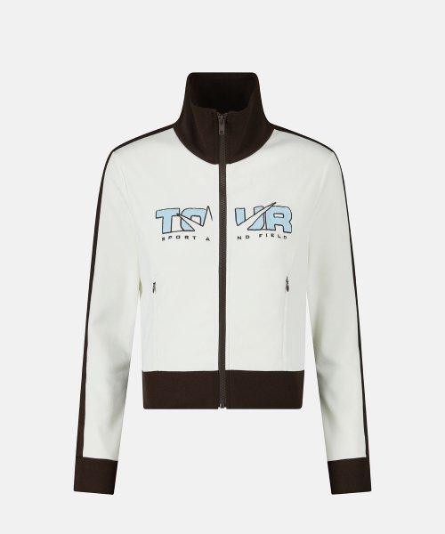 W Tour Track Jacket Ivory