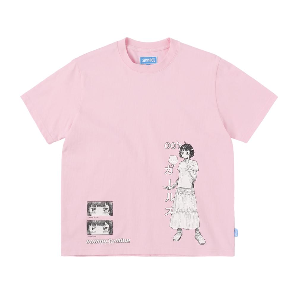00Girl Tee - Pink