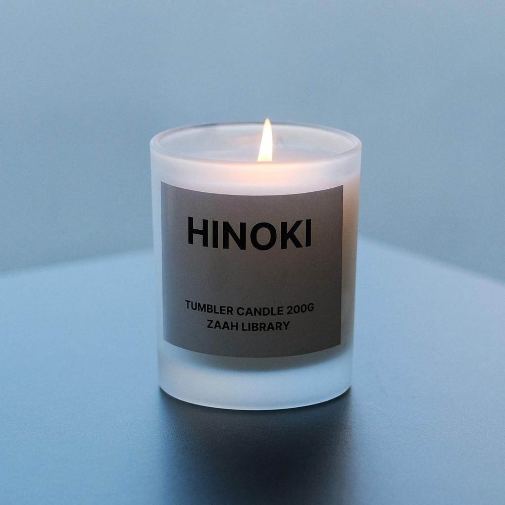 히노키 HINOKI 캔들 향초 편백향