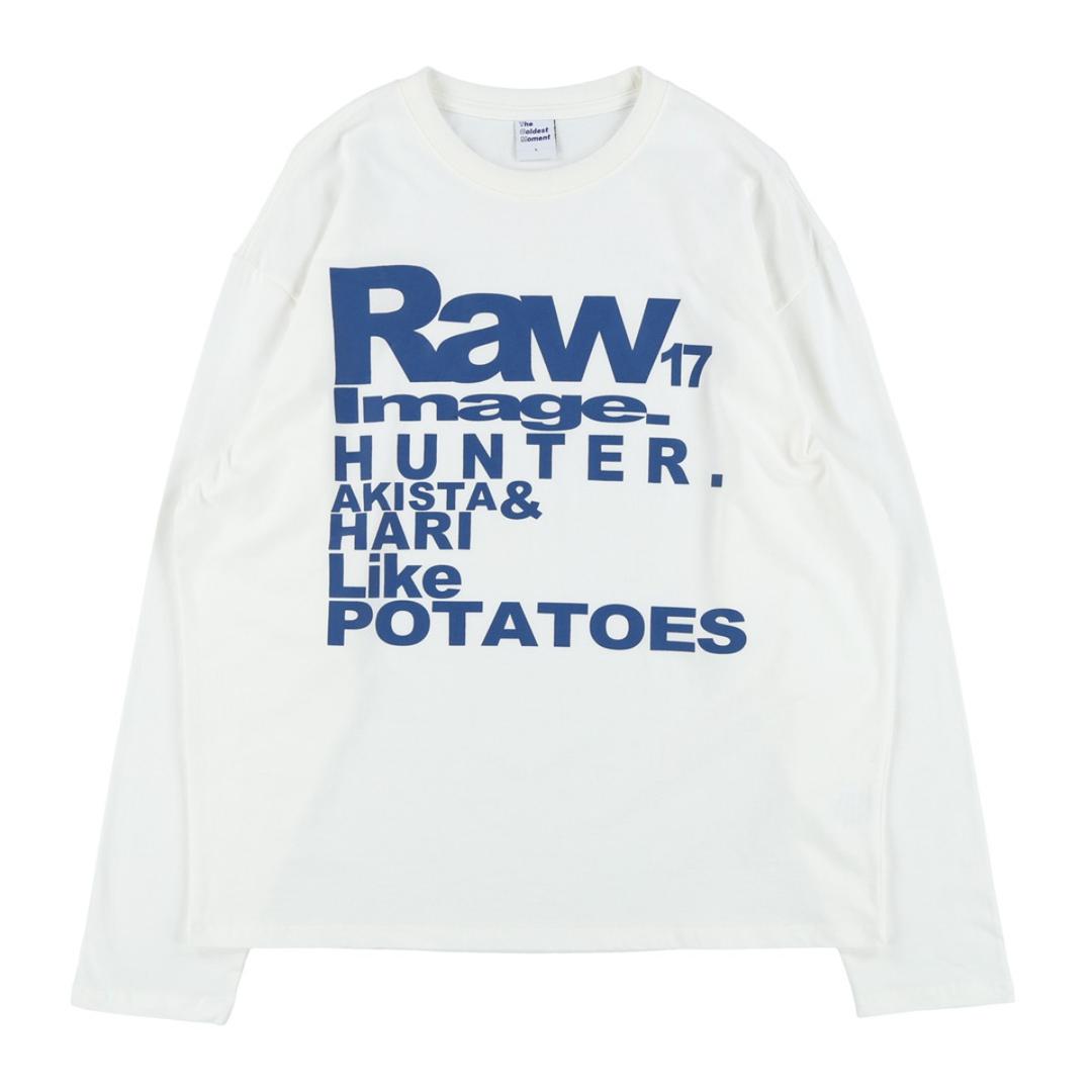 TCM raw long sleeve (white/ivory)