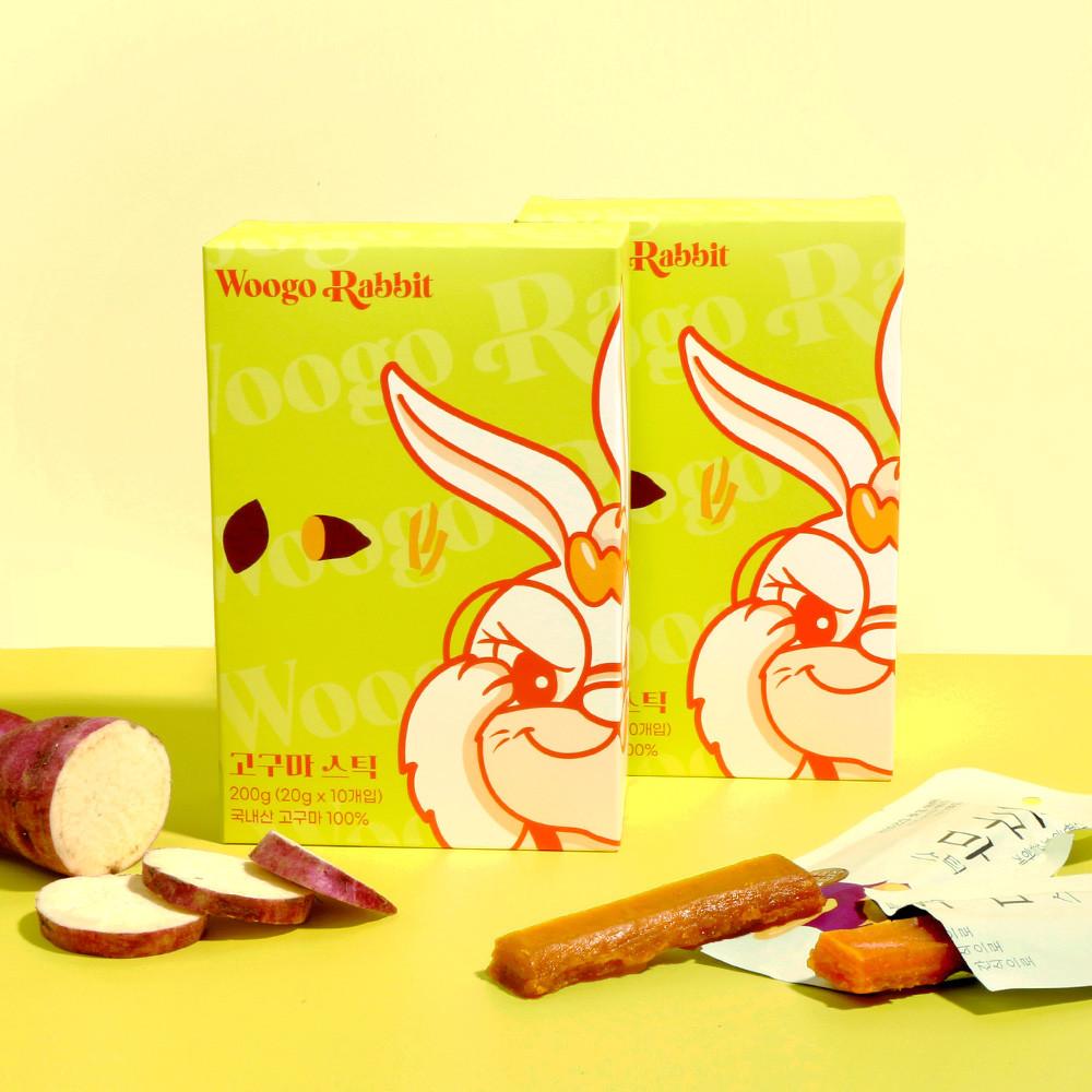 고구마 말랭이 스틱 10+10(400g) 꿀 고구마 간식바 [원산지:상세설명에 표시]