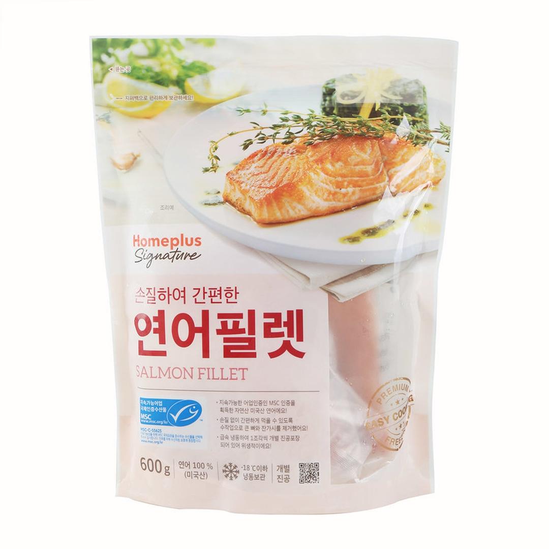 홈플러스시그니처 MSC인증 연어필렛 600G(팩) | 홈플러스