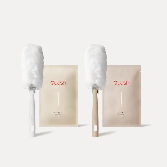 쿼시 먼지 더스터 세트 [핸들 1개+리필 1개]