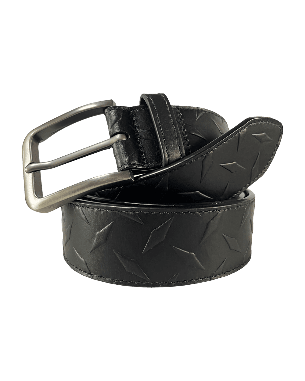 Diamond Plate belt Black