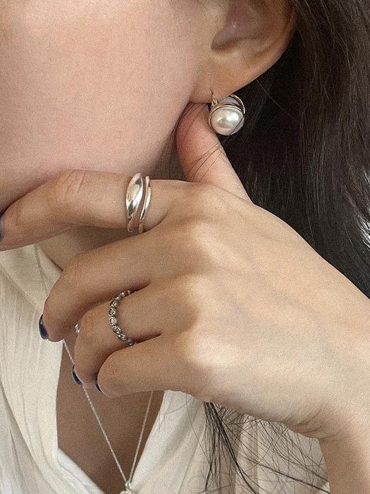 Silver925 Point Double Ring