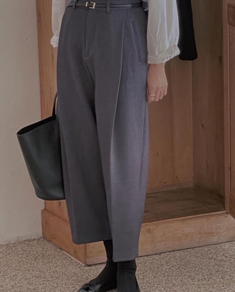 소노드서울 기모 울렌 슬랙스 팬츠