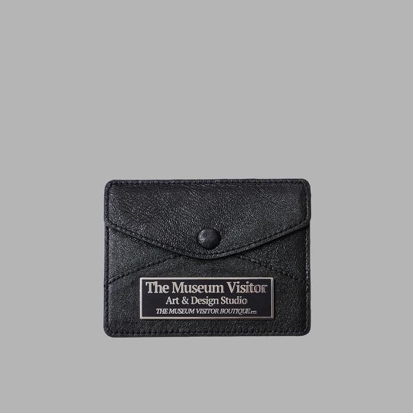 METAL LOGO CARD WALLET (BLACK)