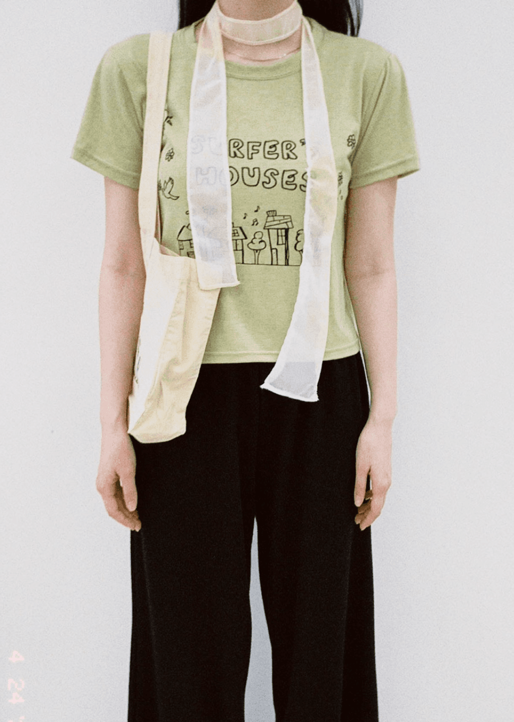 [5/13 순차배송] SURFERS' HOUSES TEE - GREEN