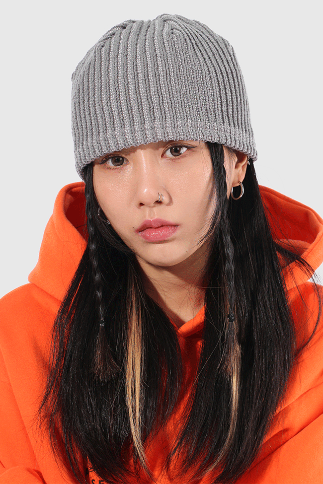 Knit Brush Beanie [3color]