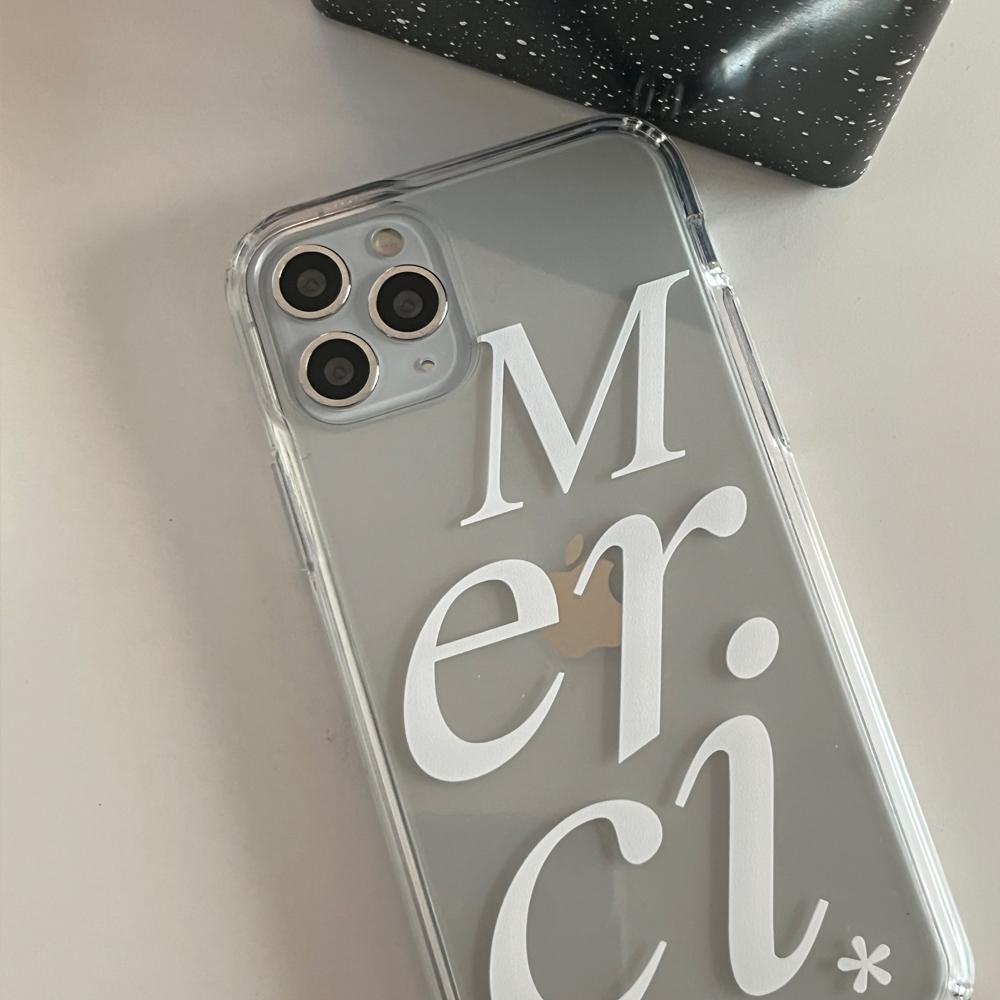 Jelly hard case - Merci