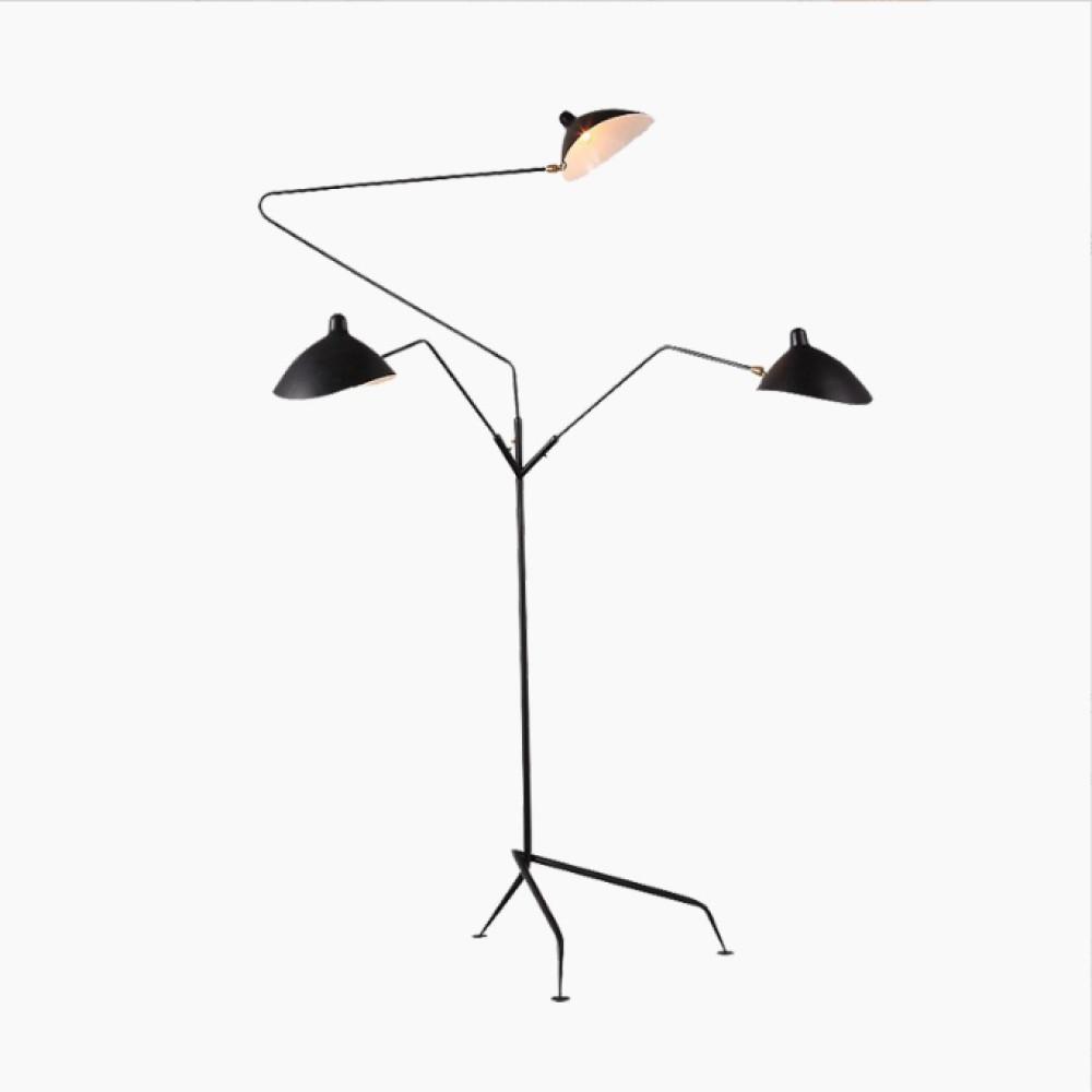 세르주무이 미드센추리 레트로 관절 장스탠드 램프 1,3구