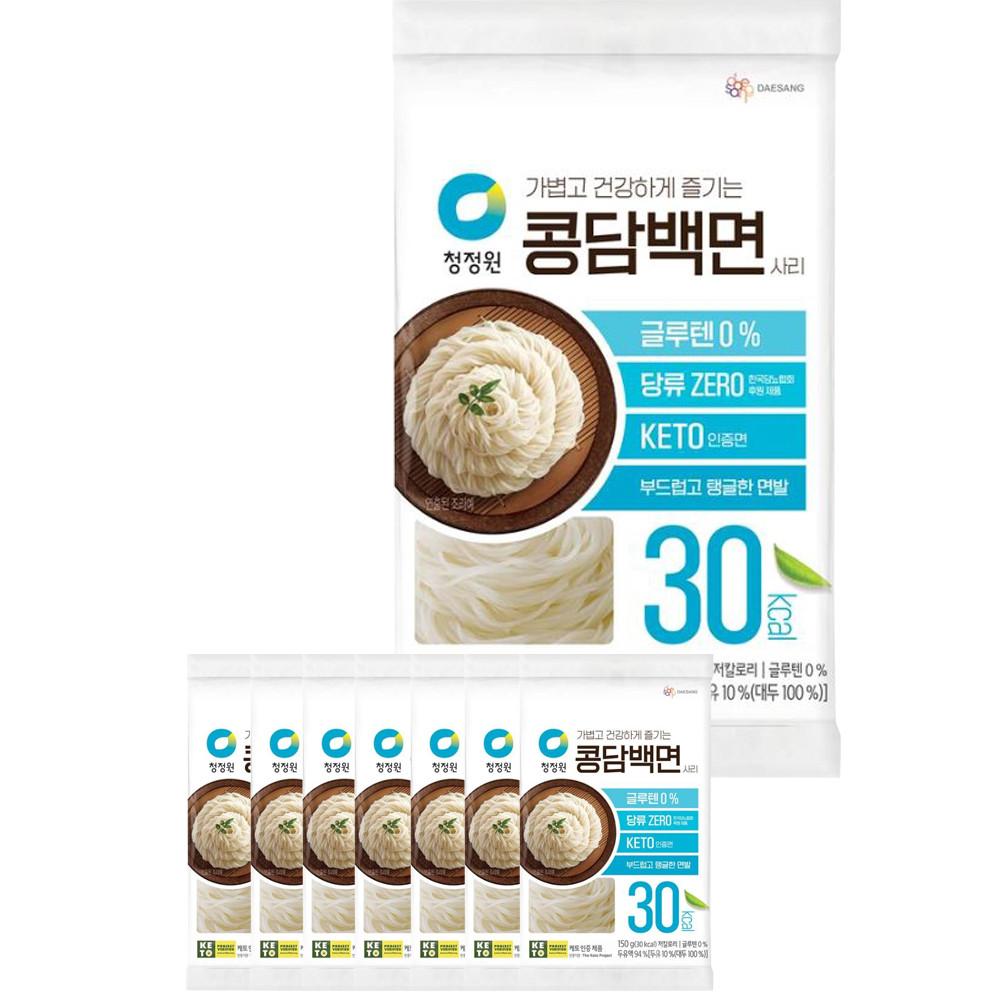 청정원 두부로 만든 콩담백면 150g x 8개 대용량 면사리 코스트코