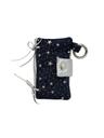 Snug ribbon card wallet (DARK BLUE)
