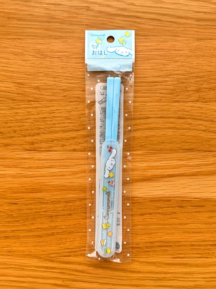 [ 산리오 ] 시나모롤 젓가락 케이스 포함 / 산리오 식기