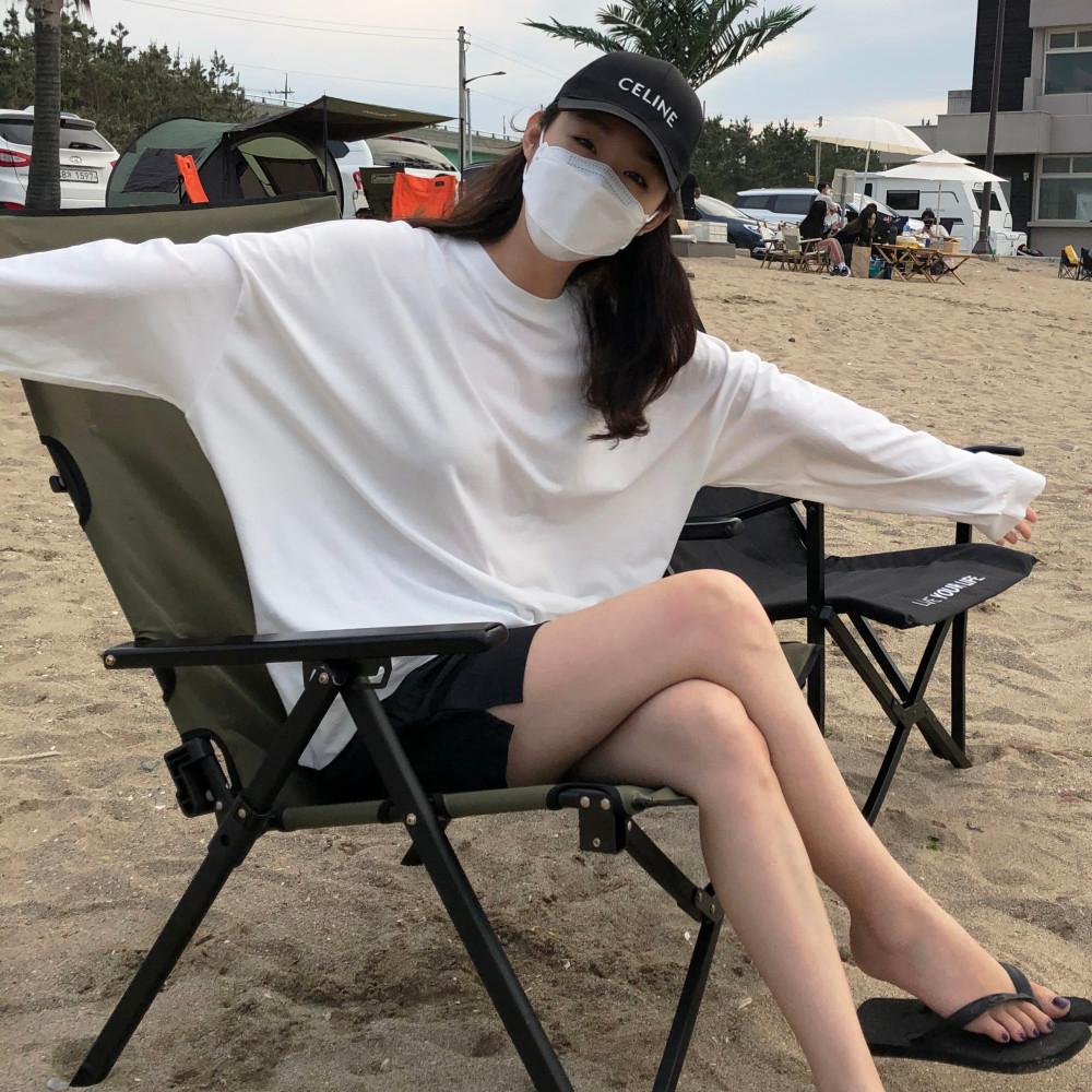 썸머 오버핏 맨투맨 티셔츠