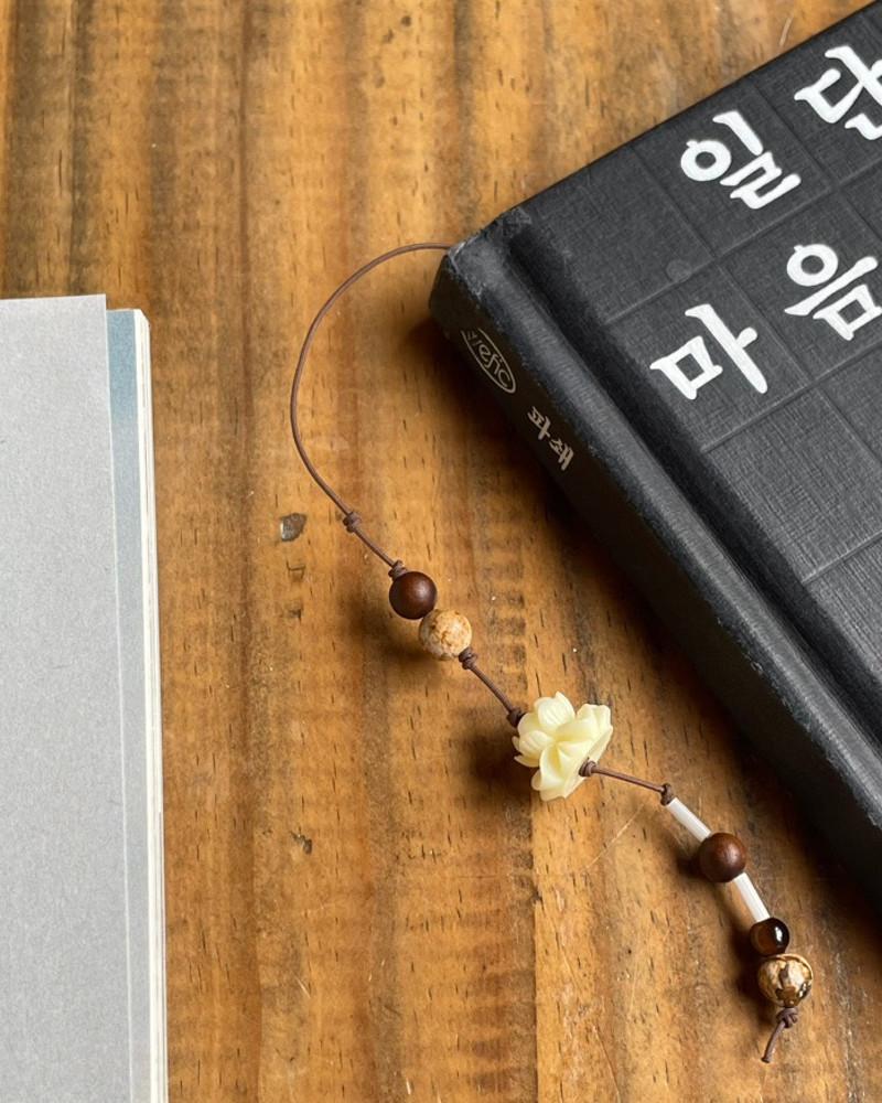 연꽃 끈책갈피 끈갈피