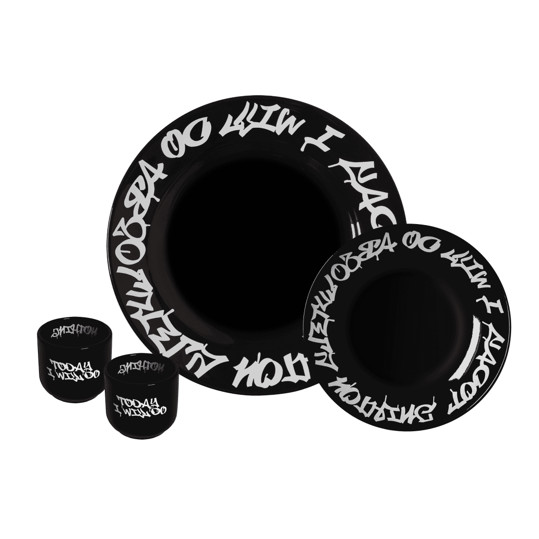 Black & White│ALL│Flipped Ceramic SET