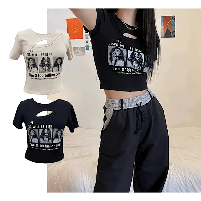 ❤️‍🔥3주년 미친파격가격❤️‍🔥/핏보장Best *재진행*제2탄 open cropped tee