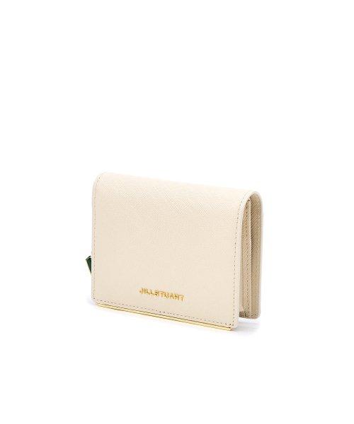 [릴리HIGH] 베이지 로고장식 소가죽 반지갑