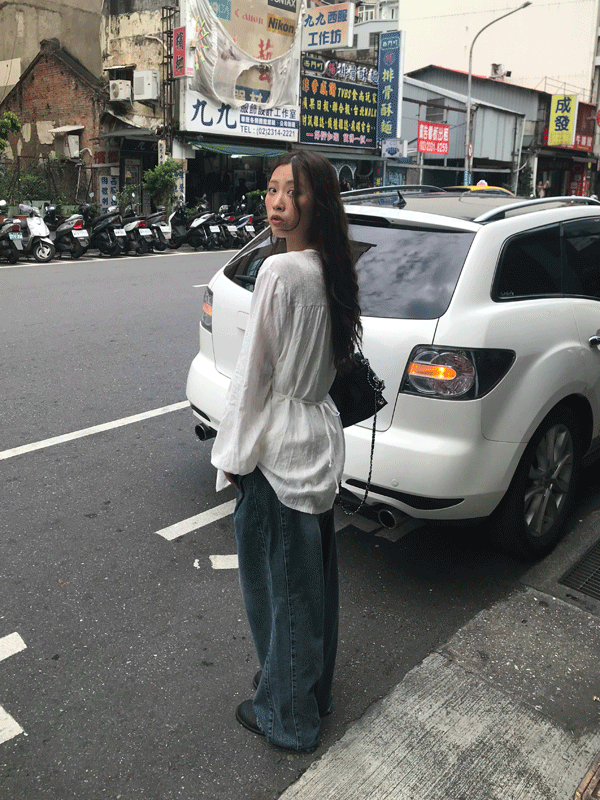 afternoon string blouse