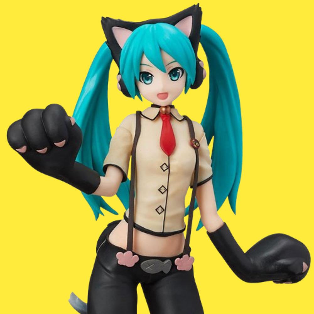 [25년 3월말-예약]세가 Project DIVA Arcade Future Tone 하츠네미쿠 냥코 피규어(재생산)